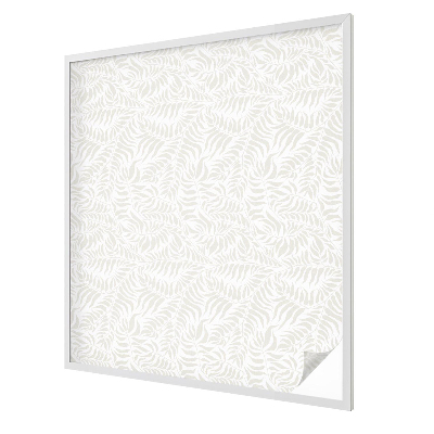 Zelfklevende raamfolie glas in lood Bladrijke elegantie