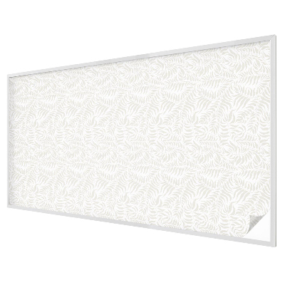 Zelfklevende raamfolie glas in lood Bladrijke elegantie