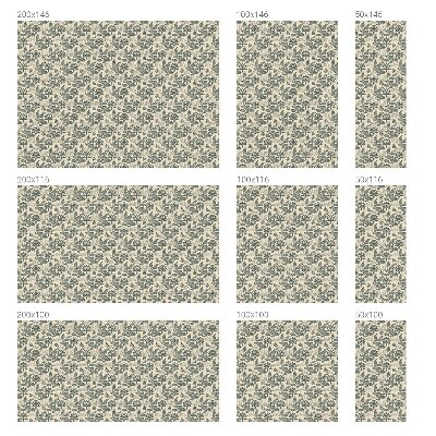 Privacy folie raam Oosters patroon