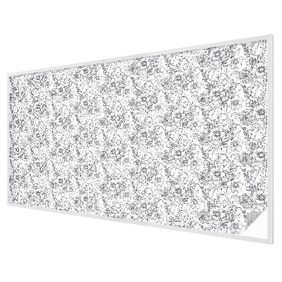 Melkglas folie met glas in lood effect Floristische elegantie