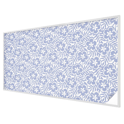 Zelfklevende raamfolie glas in lood Hibiscusbloemen