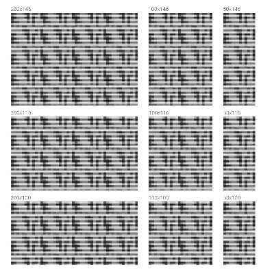 Glas in lood folie voor raam Grafisch raster