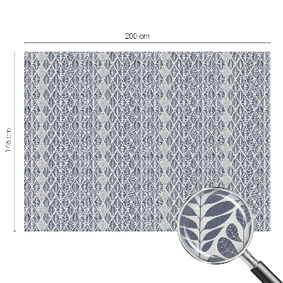 Glas in lood raamfolie Gepatroneerde bladeren