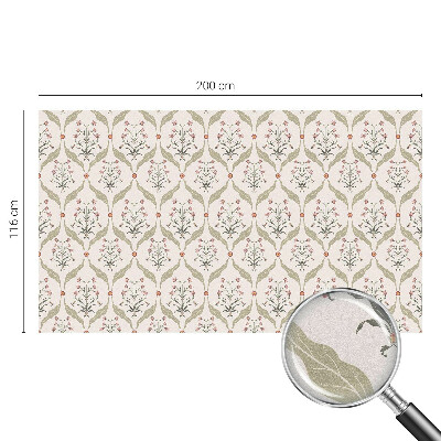 Privacy folie raam Bloemenpatroon