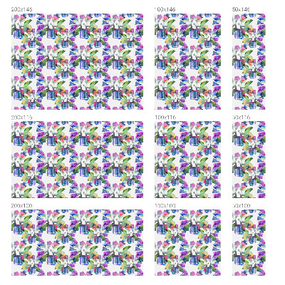 Zelfklevende raamfolie glas in lood Kleurrijke abstractie