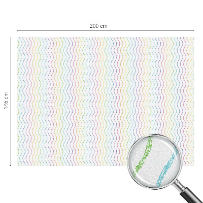 Privacy folie raam Regenbooglijnen