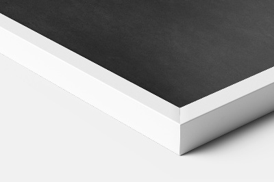 Krijt memobord in een witte lijst 120x90