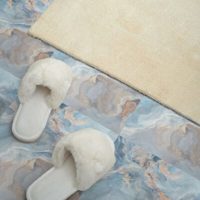 Vinyl tegels zelfklevend Abstract golfmotief