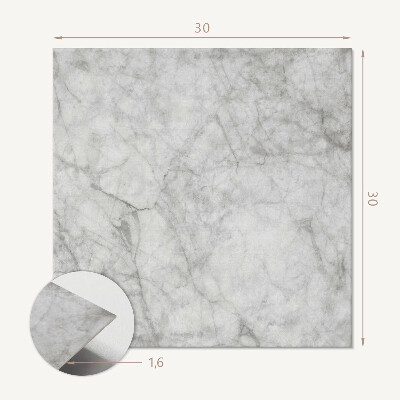 Zelfklevende vinyltegels Marmer weeft met delicate aderen