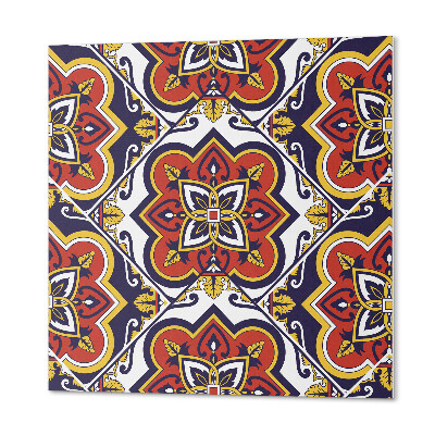 Pvc tegels Ornamenten en bloemen in een harmonieuze combinatie