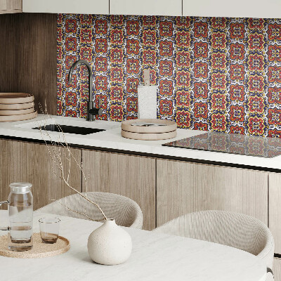 Pvc tegels Ornamenten en bloemen in een harmonieuze combinatie