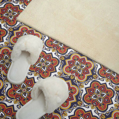 Pvc tegels Ornamenten en bloemen in een harmonieuze combinatie