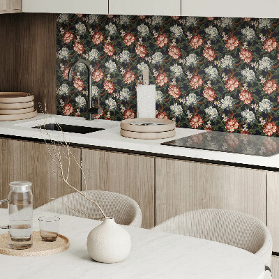 Vinyl tegels zelfklevend Bloemenpatroon