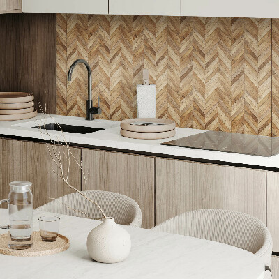 Zelfklevende vinyltegels Gepatroneerd houten visgraatmotief