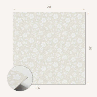 Zelfklevende vinyltegels Bloemenpatronen voor achtergronden