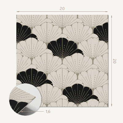 Pvc tegels Modern patroon met bladeren