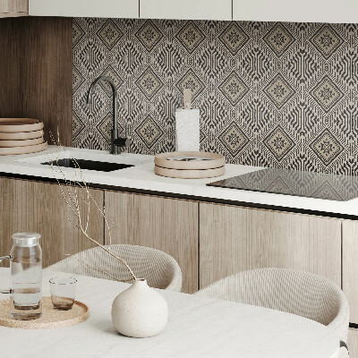 Vinyl tegels zelfklevend Lijnen in een moderne geometrische stijl