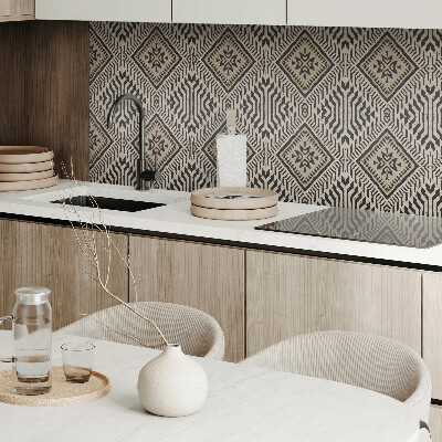 Vinyl tegels zelfklevend Lijnen in een moderne geometrische stijl