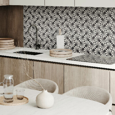 Zelfklevende vinyltegels Een elegant bladmotief met een moderne twist