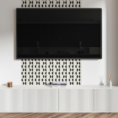 Vinyl tegels zelfklevend Creatieve halve manen in abstracte stijl