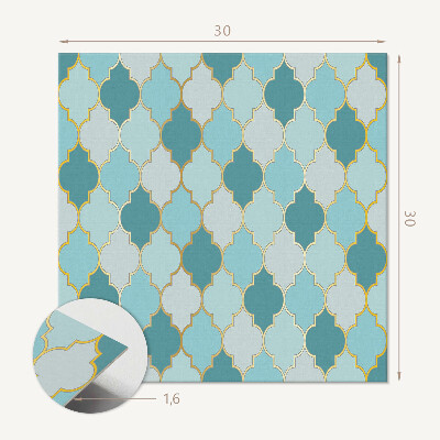 Pvc tegels Stijlvolle patronen met golvende motieven