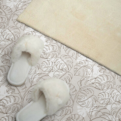 Pvc tegels Bladgeometrie in minimalistische stijl