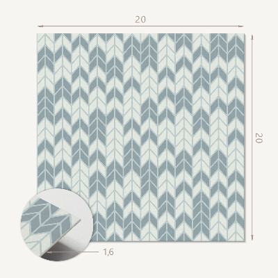 Vinyl tegels zelfklevend Patroon met pijlen