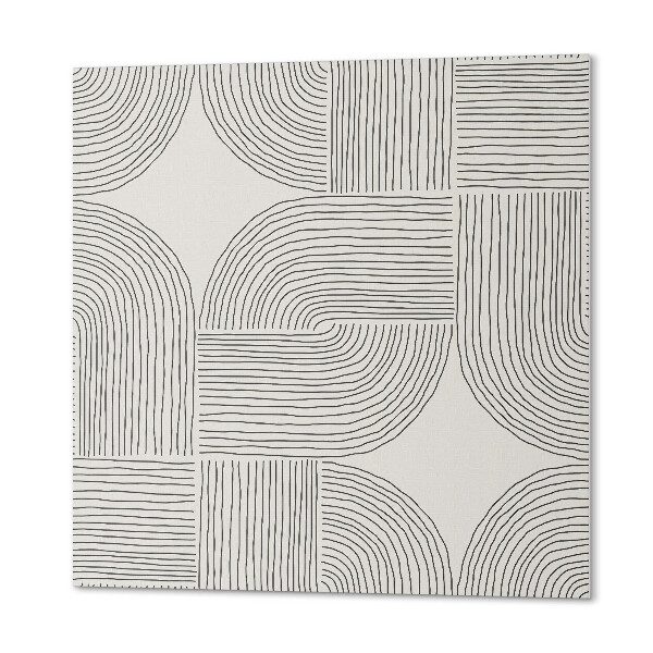 Pvc tegels Geometrisch patroon met dynamische lijnen