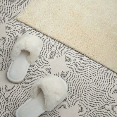 Pvc tegels Geometrisch patroon met dynamische lijnen