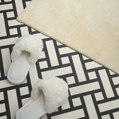 Vinyl tegels zelfklevend Geometrische weefsels in een unieke stijl