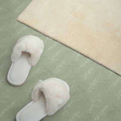 Pvc tegels Het bladpatroon in harmonie