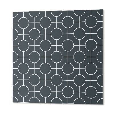 Vinyl tegels zelfklevend De geometrie van cirkels en lijnen in ontwerp