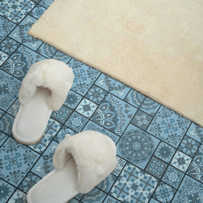 Zelfklevende vinyltegels Geometrie in mozaïekstijl