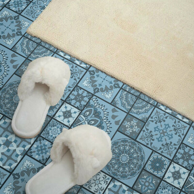 Zelfklevende vinyltegels Geometrie in mozaïekstijl