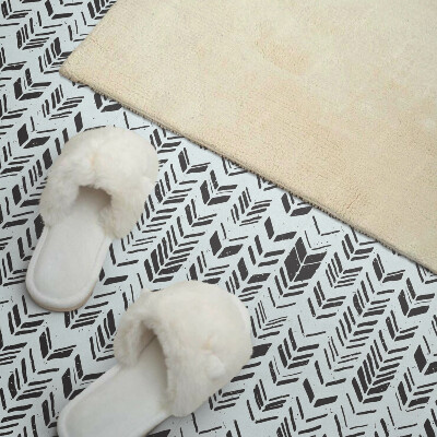 Zelfklevende vinyltegels Pijlen op een rij gerangschikt