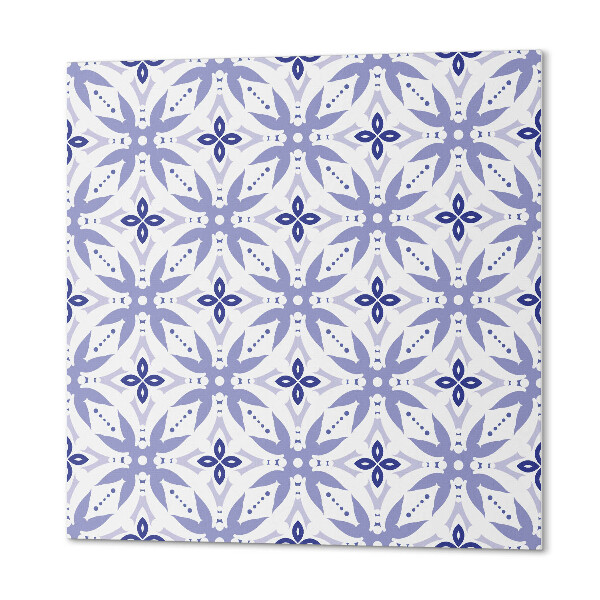 Vinyl tegels zelfklevend Geometrische motieven met flora