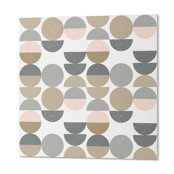 Zelfklevende vinyltegels Abstracte geometrie van cirkels en halve cirkels