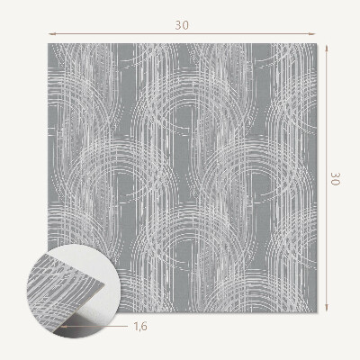 Pvc tegels Abstracte stijl cirkelgeometrie