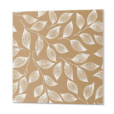 Vinyl tegels zelfklevend Bladpatroon in textuur