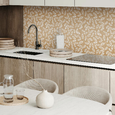 Vinyl tegels zelfklevend Bladpatroon in textuur