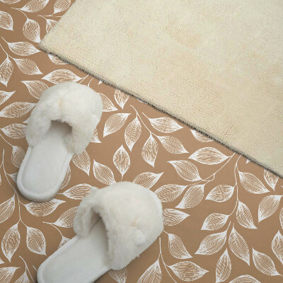 Vinyl tegels zelfklevend Bladpatroon in textuur