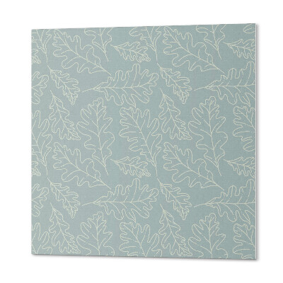 Pvc tegels Groene bladeren op een gedempte achtergrond