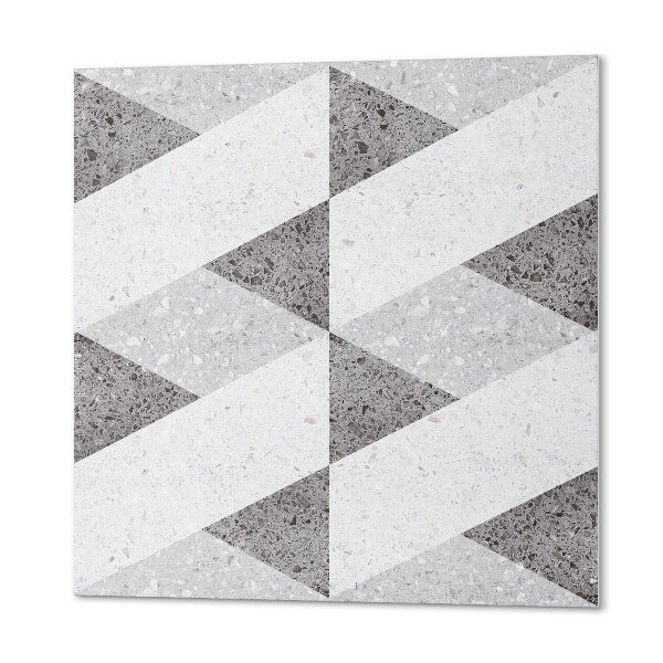 Pvc tegels Geometrische combinaties in contrasten