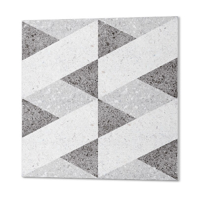 Pvc tegels Geometrische combinaties in contrasten