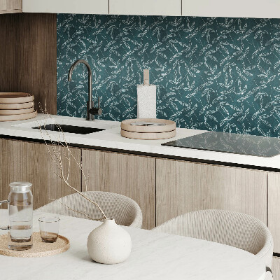 Pvc tegels Bladmotief met textuur