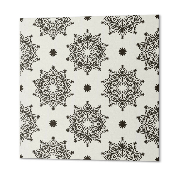 Zelfklevende vinyltegels Mandala in mesh-stijl