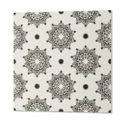 Zelfklevende vinyltegels Mandala in mesh-stijl