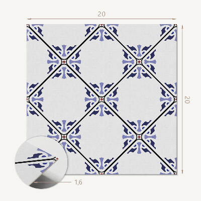Zelfklevende vinyltegels Plantenmotief in afbeeldingen