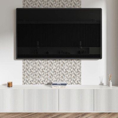 Zelfklevende vinyltegels Vormen in een mozaïek vol kleuren