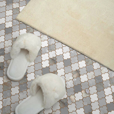 Zelfklevende vinyltegels Vormen in een mozaïek vol kleuren